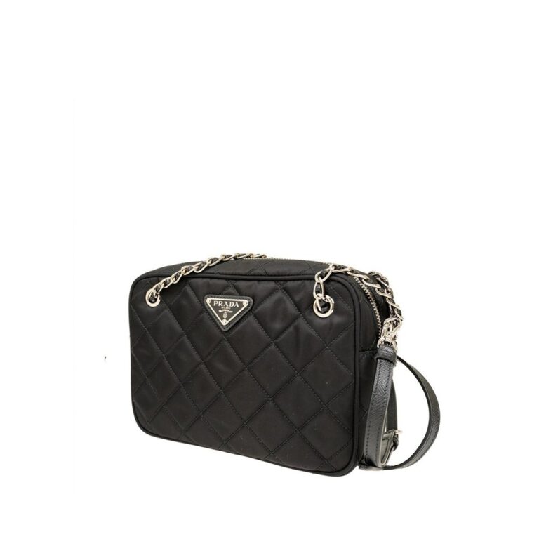 Prada черна найлонова чанта през тялото - Image 2