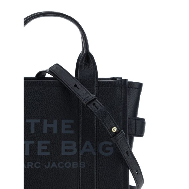 Marc Jacobs черна дамска чанта от телешка кожа Bos Taurus - Image 4