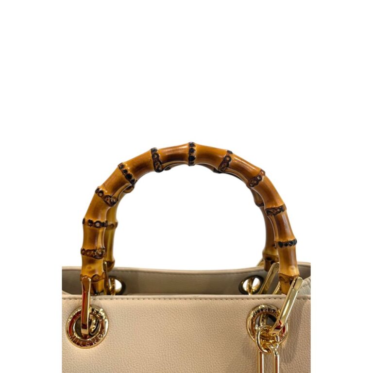Twinset бежова дамска чанта от PU - Image 5