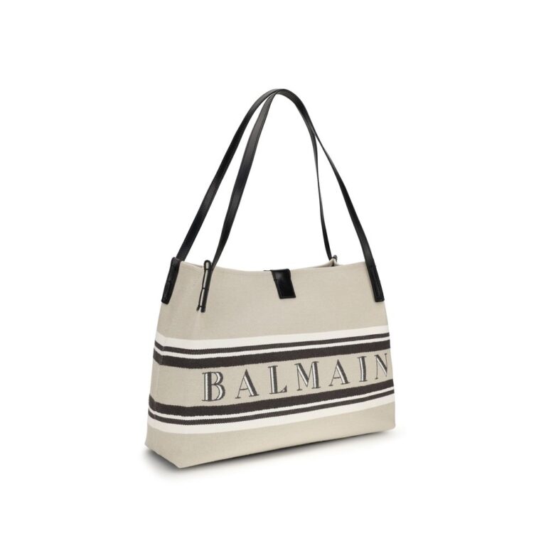 Balmain многоцветна памучна чанта за рамо - Image 2