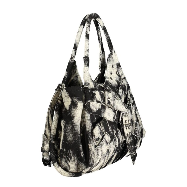 Desigual черна полиестерна дамска чанта - Image 3