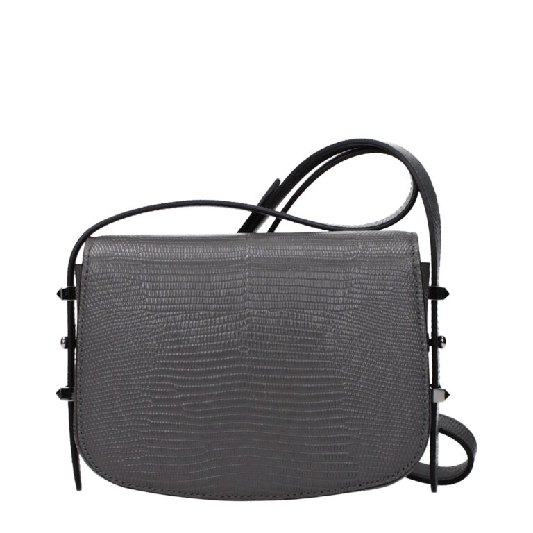 Jimmy Choo сива кожена чанта за рамо - Image 3