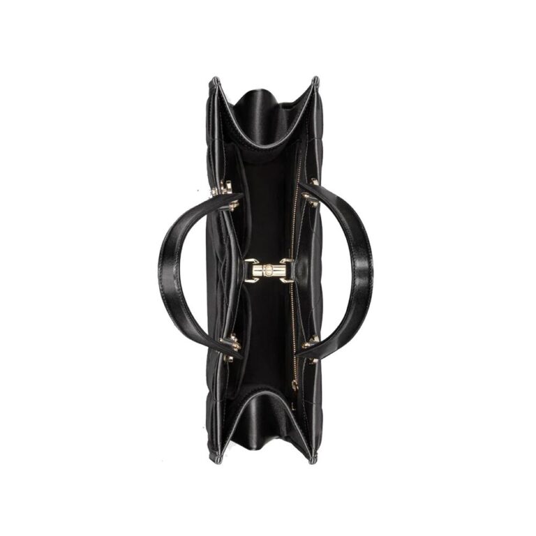 Dior черна кожена тоут чанта - Image 3