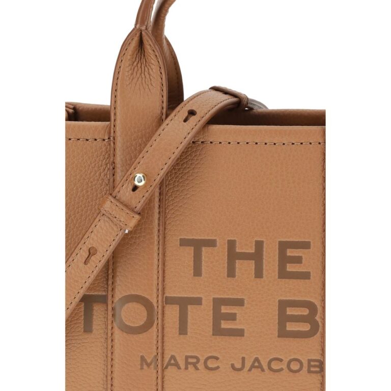Marc Jacobs кафява кожена дамска чанта - Image 4