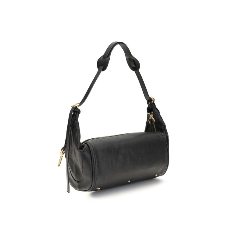 Chloé черна кожена чанта за рамо - Image 3