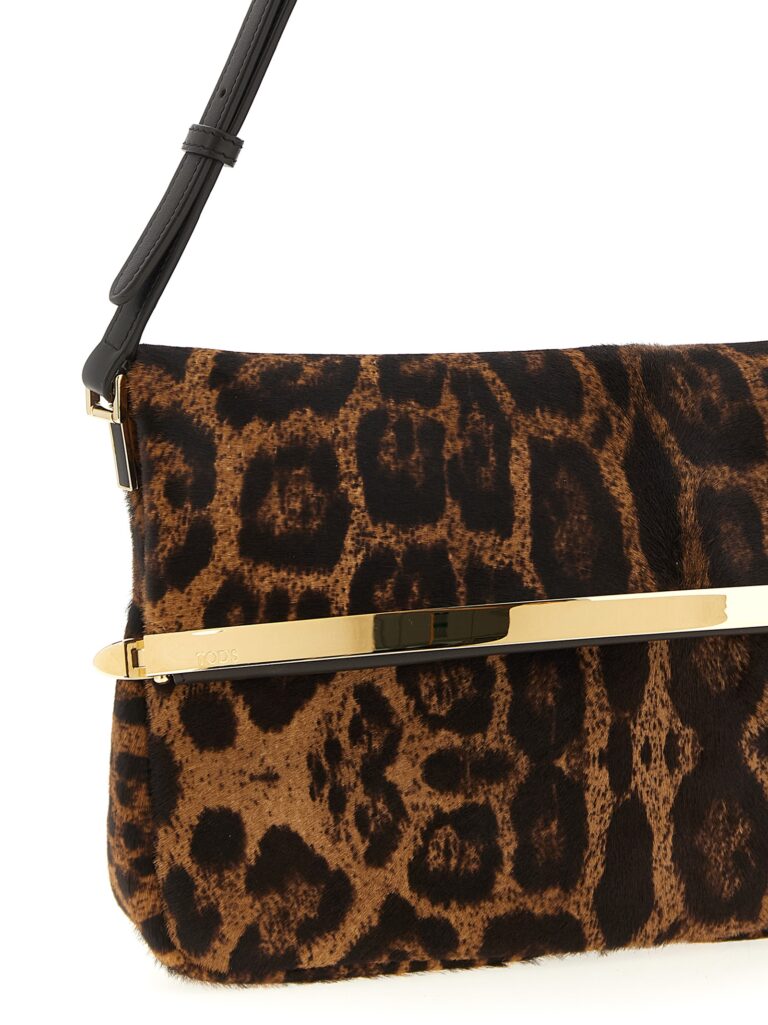 Tod's кафява кожена чанта за рамо - Image 3