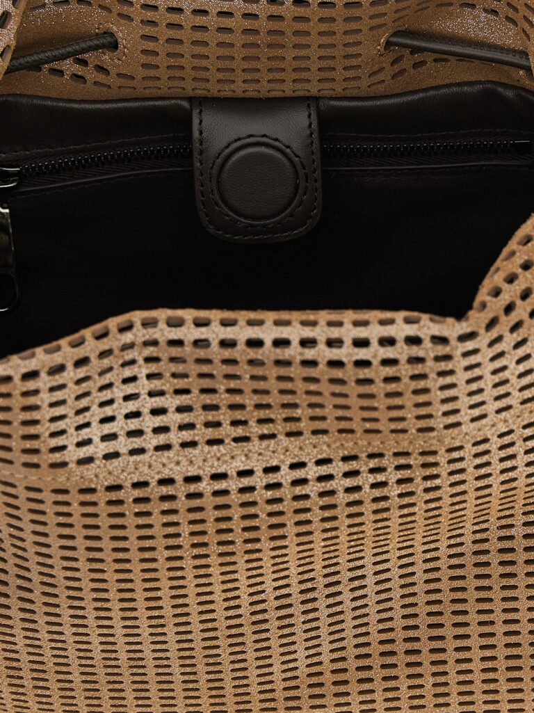 Brunello Cucinelli кафява кожена дамска чанта - Image 4