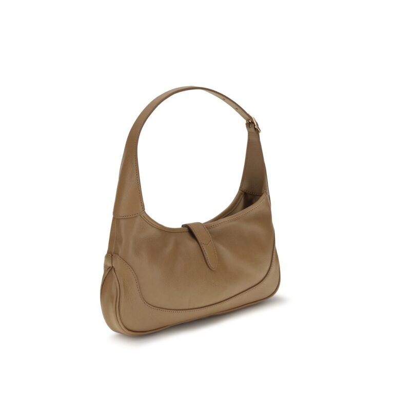 Gucci бежова кожена дамска чанта - Image 3