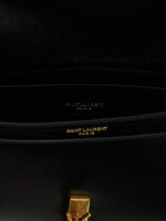 Saint Laurent черна кожена чанта за рамо - Image 4
