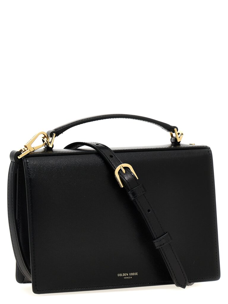 Golden Goose черна кожена дамска чанта - Image 2