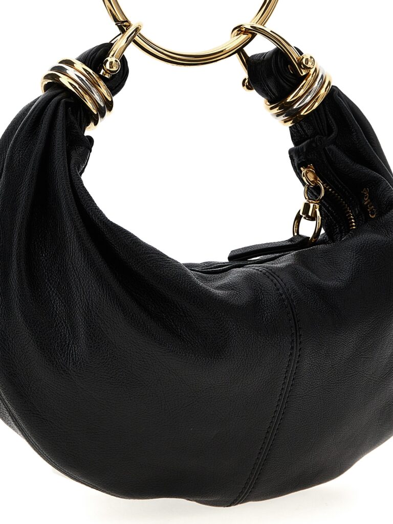 Chloé черна кожена дамска чанта - Image 3