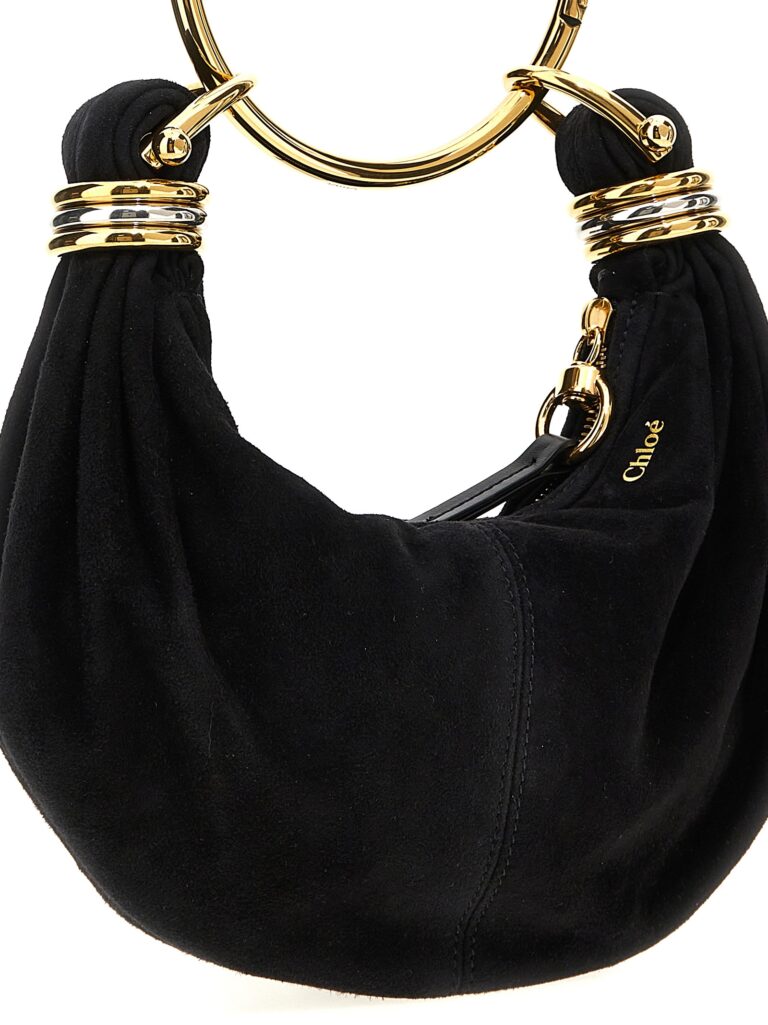 Chloé черна кожена дамска чанта - Image 3
