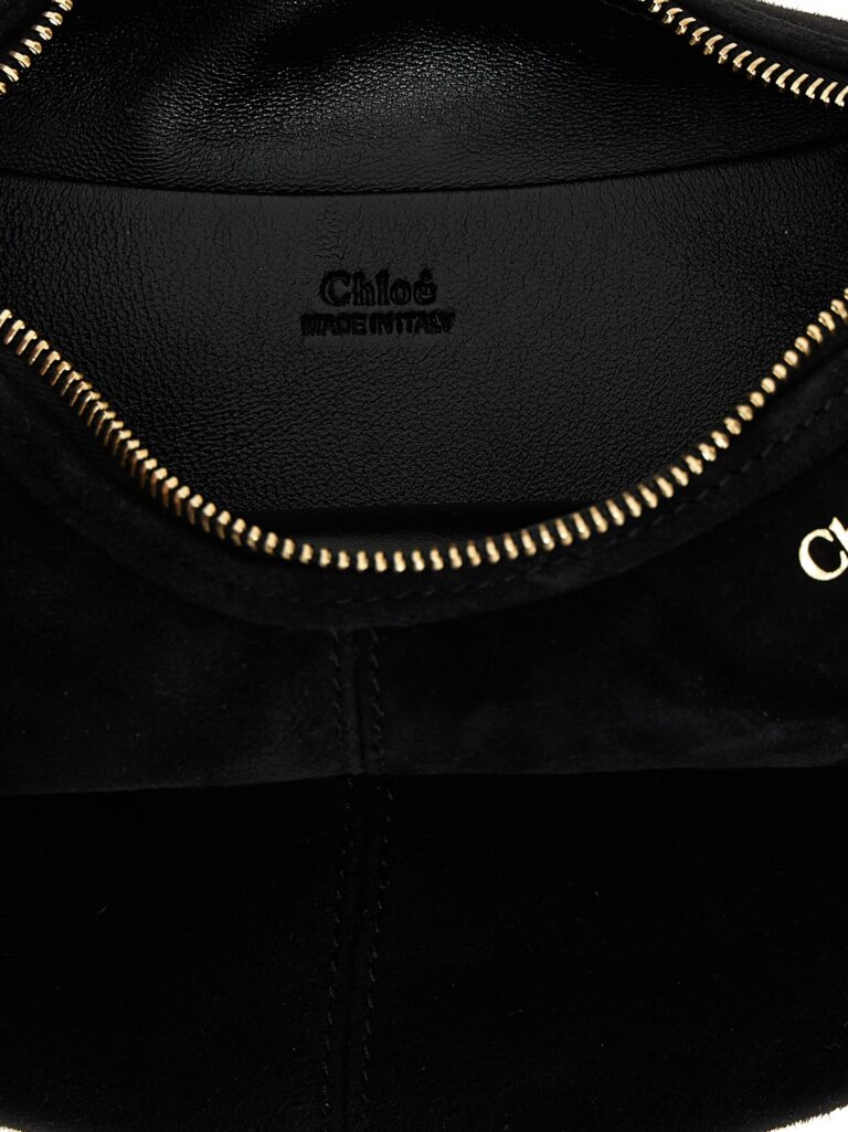 Chloé черна кожена дамска чанта - Image 4