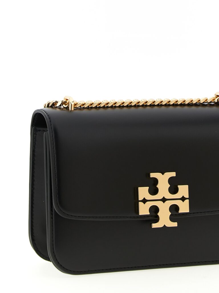 Tory Burch черна кожена чанта през тялото - Image 3