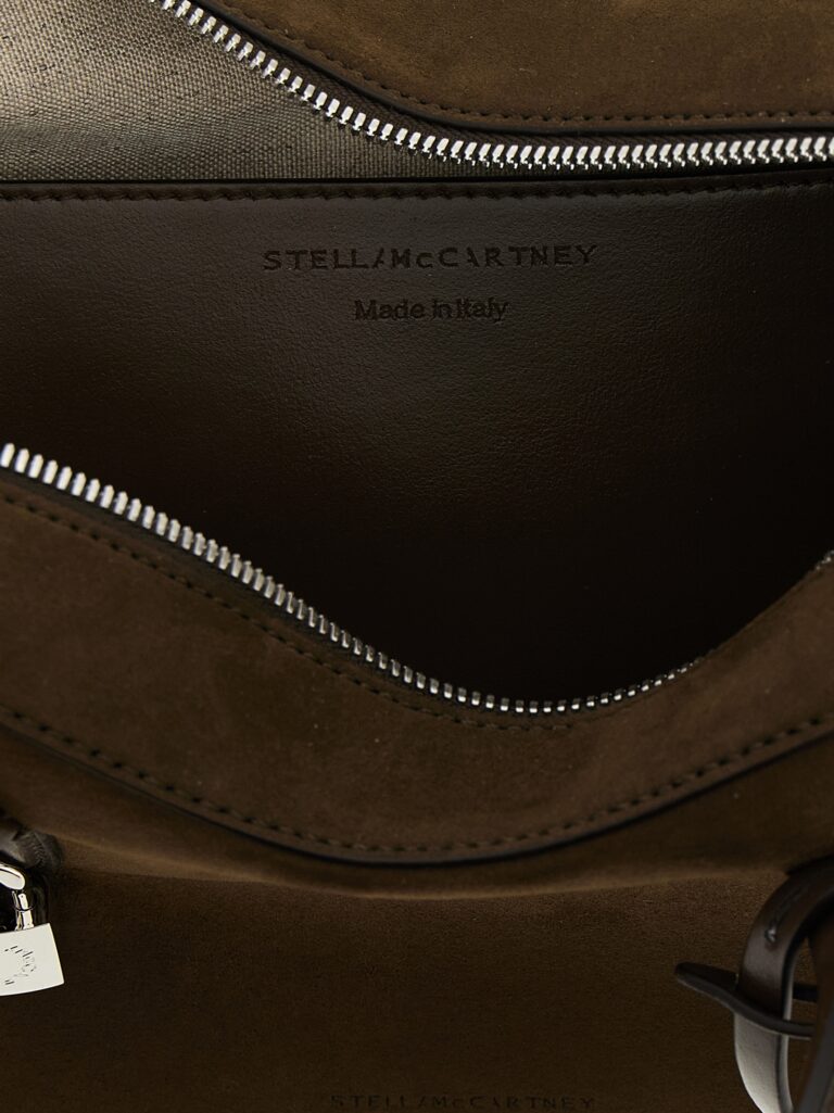 Stella McCartney кафява чанта за рамо от коноп - Image 4