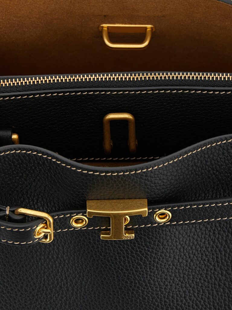 Tod's черна кожена дамска чанта - Image 4