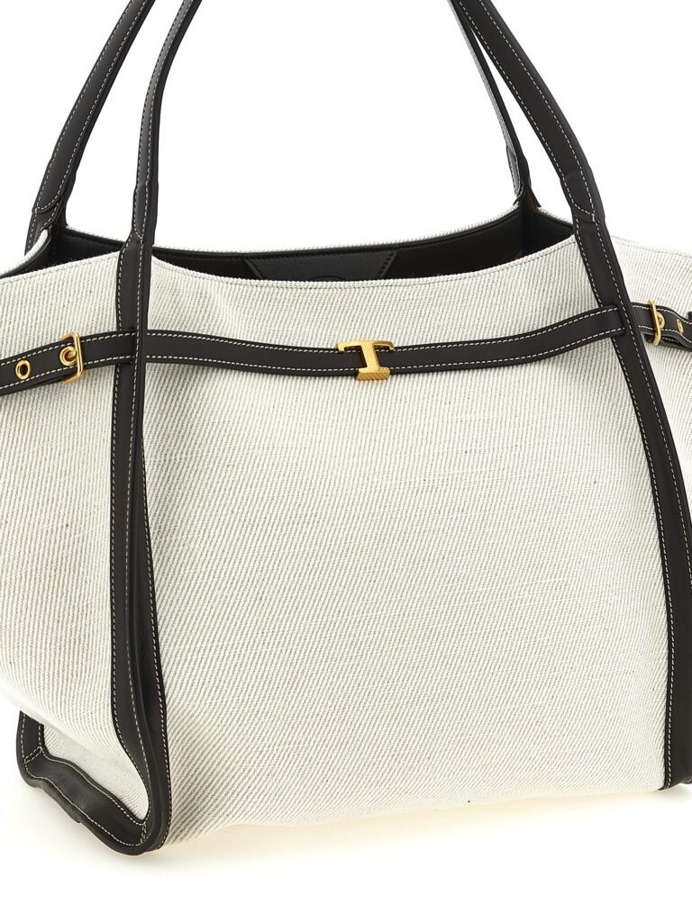 Tod's многоцветна ленена тоут чанта - Image 3