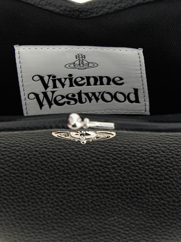 Vivienne Westwood черна дамска чанта от полиетилен - Image 4