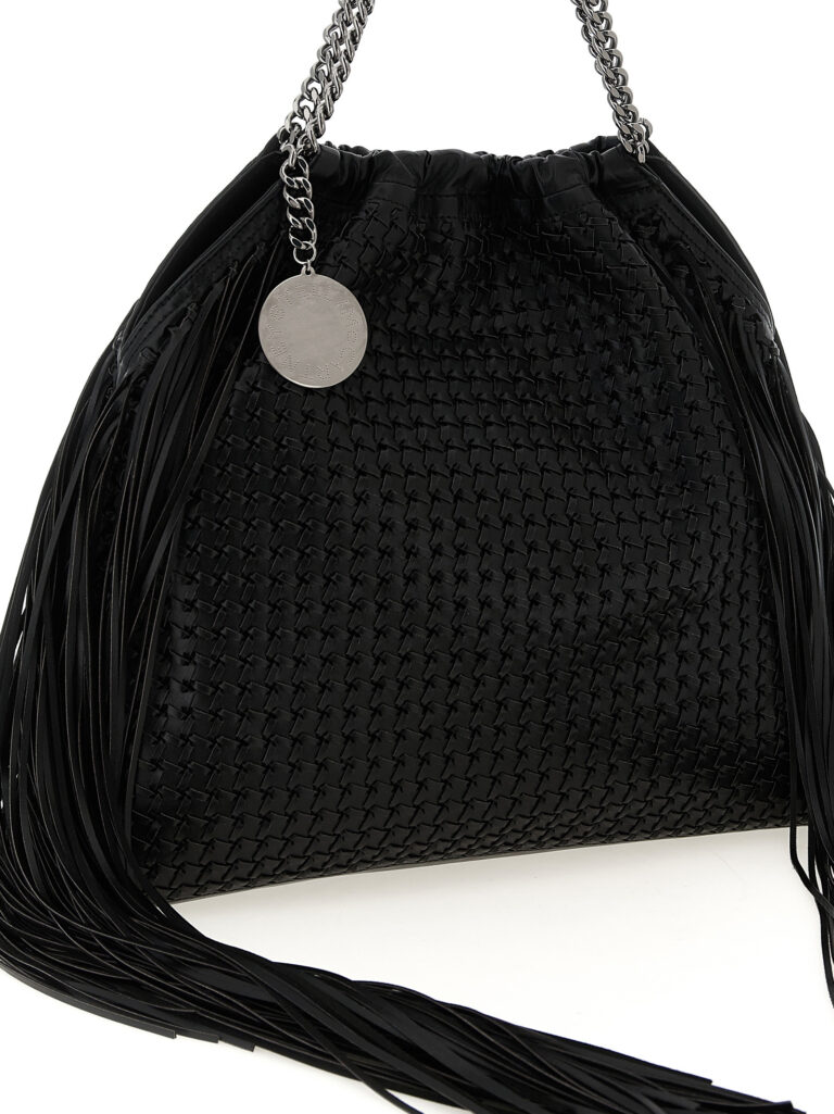Stella McCartney черна чанта за рамо от полиамид - Image 3