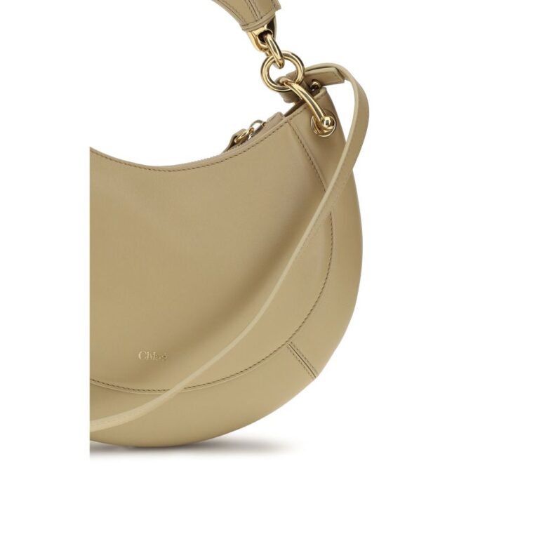 Chloé бежова кожена чанта за рамо - Image 4