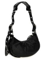 Balenciaga черна кожена чанта през тялото - Image 2