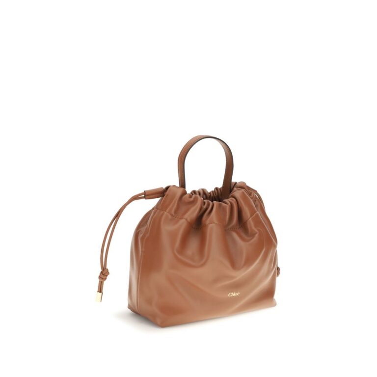 Chloé кафява кожена чанта за рамо - Image 2