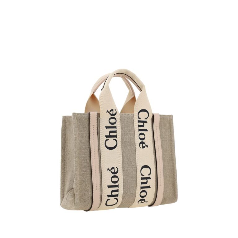 Chloé кафява платнена дамска чанта - Image 3