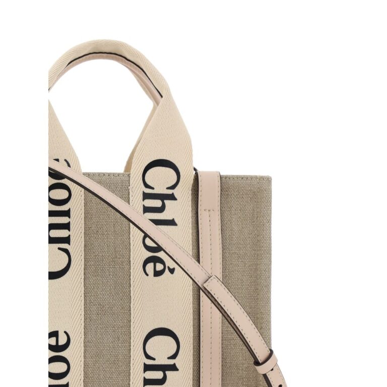Chloé кафява платнена дамска чанта - Image 4