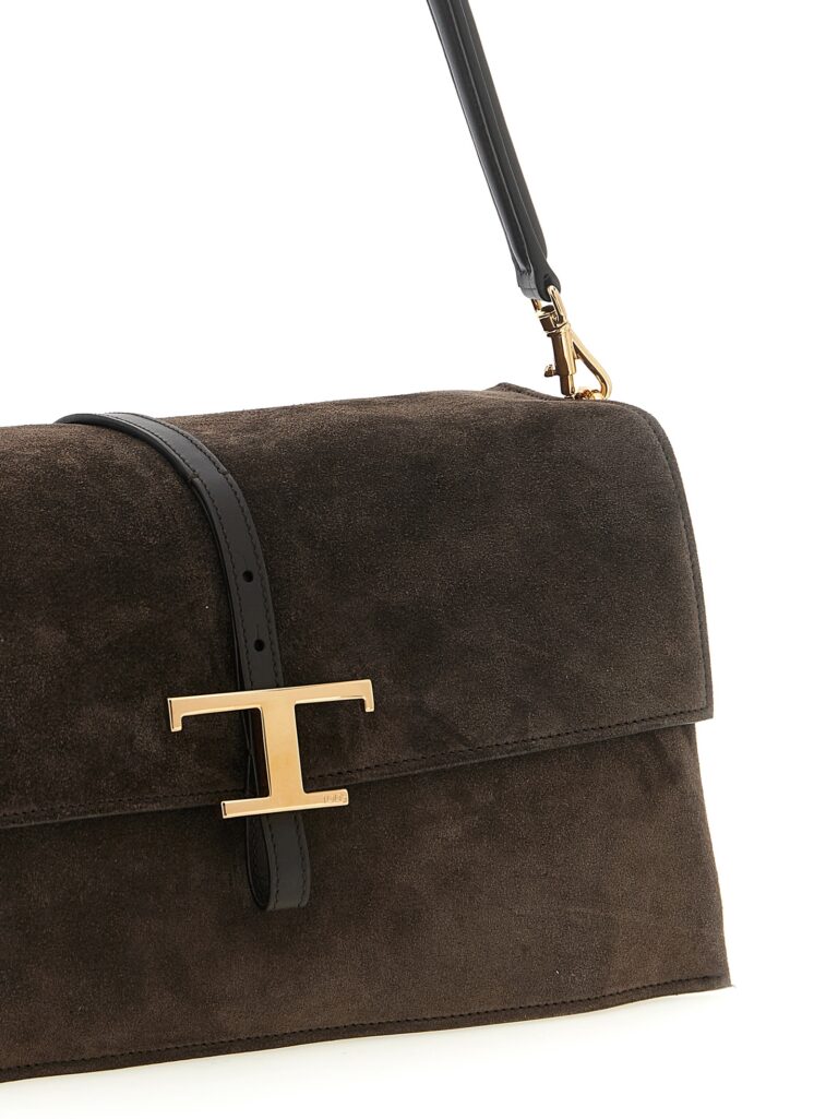 Tod's кафява кожена чанта за рамо - Image 3