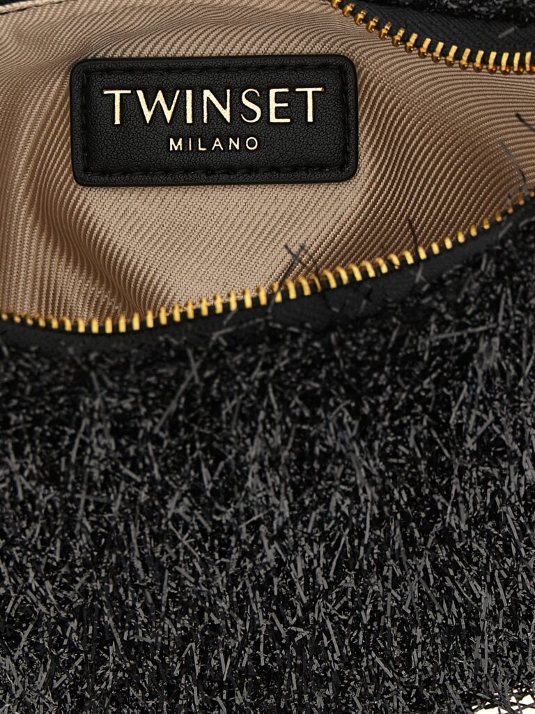 Twinset черна полиестерна дамска чанта - Image 4