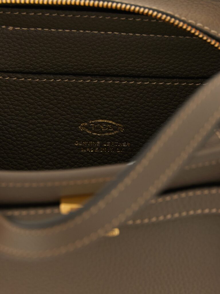 Tod's сива кожена тоут чанта - Image 4