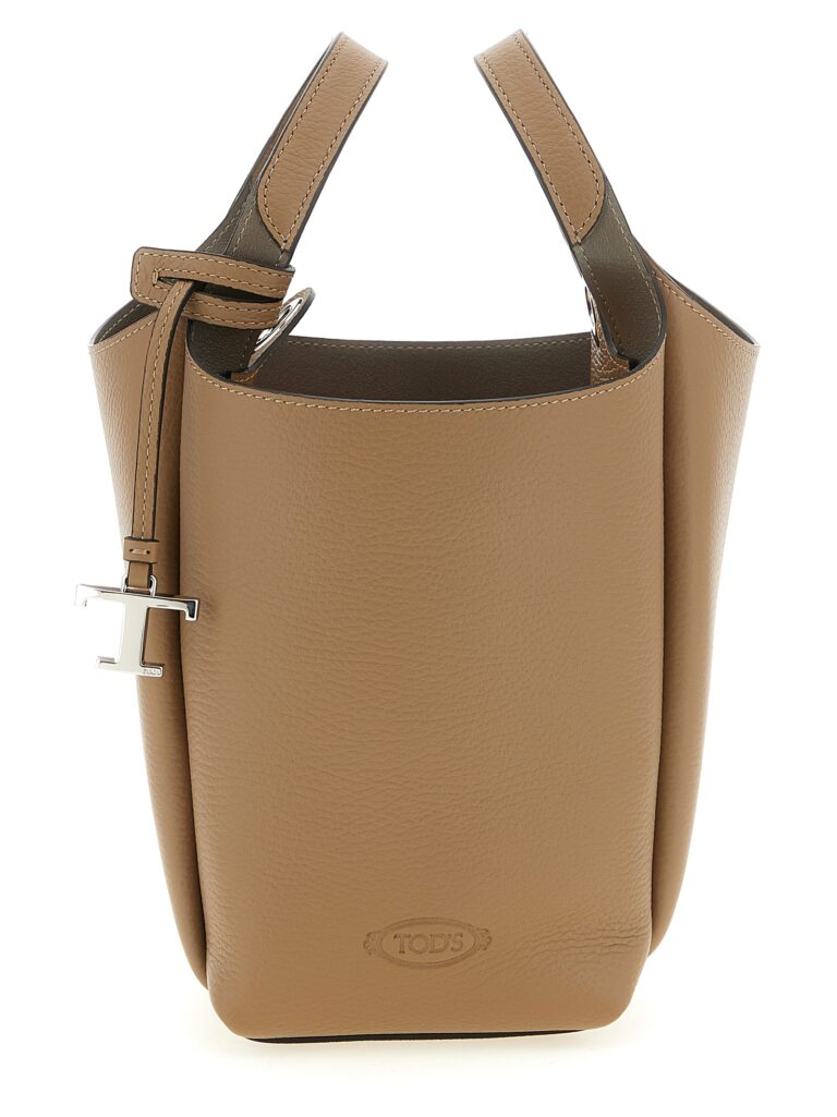 Tod's кафява кожена дамска чанта