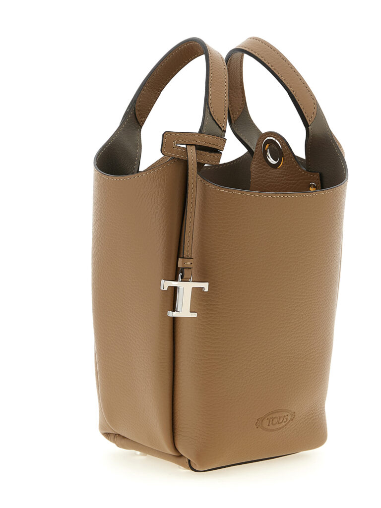 Tod's кафява кожена дамска чанта - Image 3
