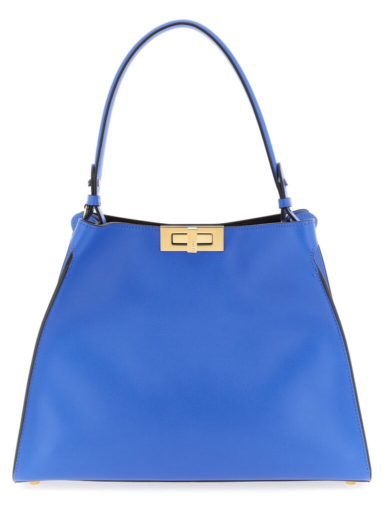 Fendi синя кожена дамска чанта - Image 3