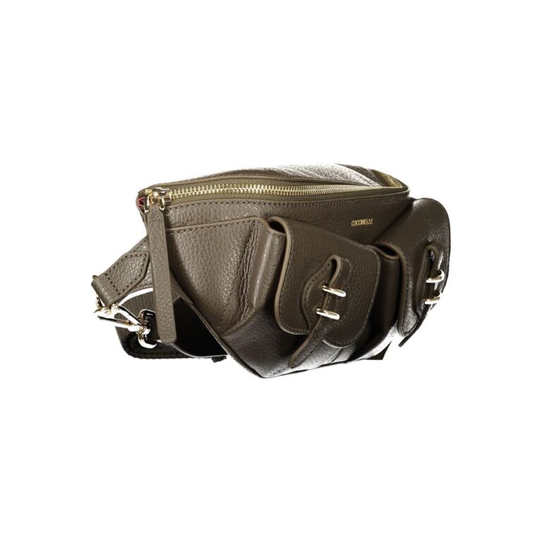 Coccinelle кафява кожена дамска чанта - Image 3