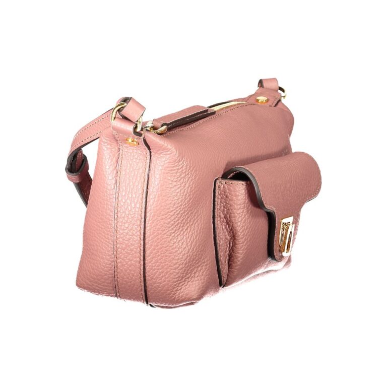Coccinelle розова кожена дамска чанта - Image 3
