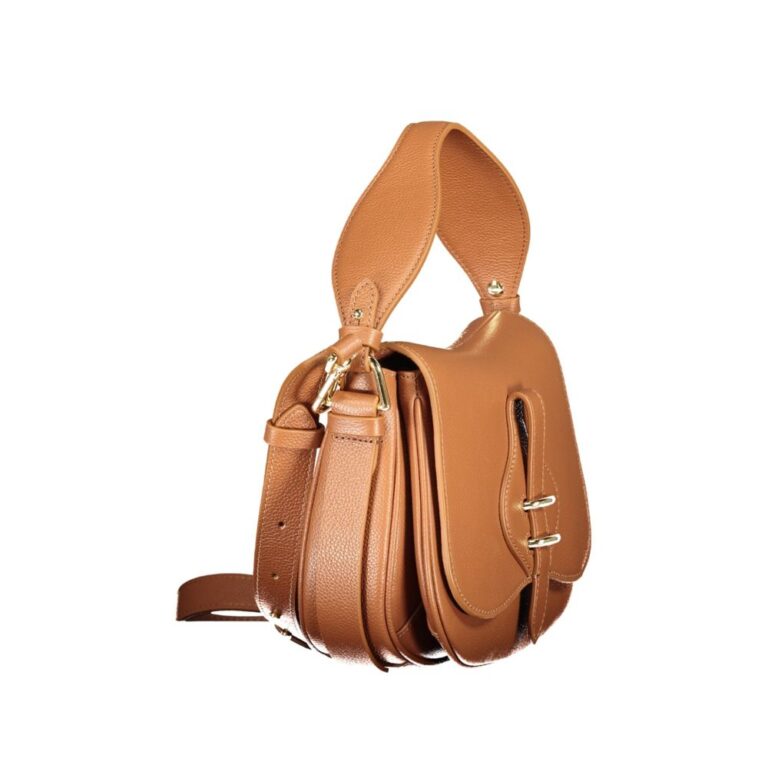 Coccinelle кафява кожена дамска чанта - Image 3