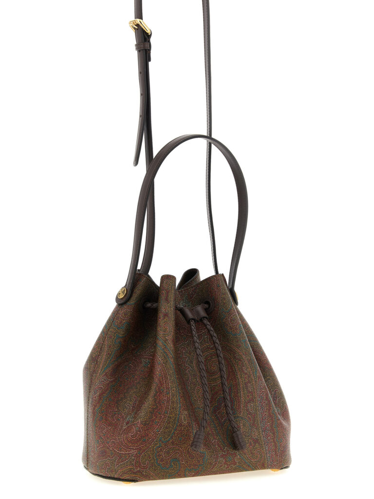 Etro кафява памучна дамска чанта - Image 3