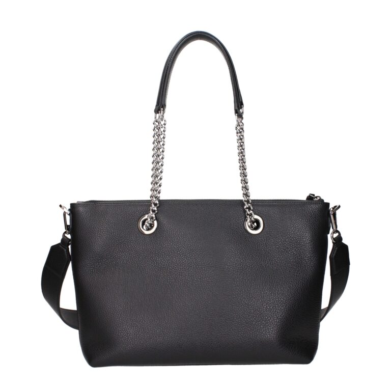Jimmy Choo черна кожена чанта за рамо - Image 3
