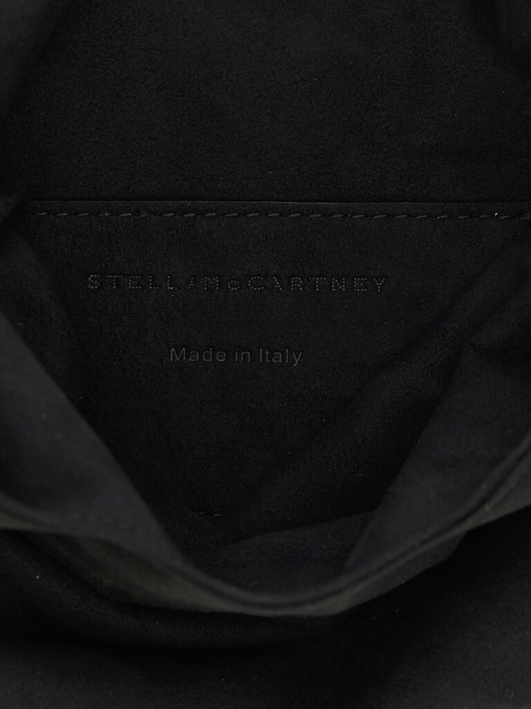 Stella McCartney черна дамска чанта от полиамид - Image 5