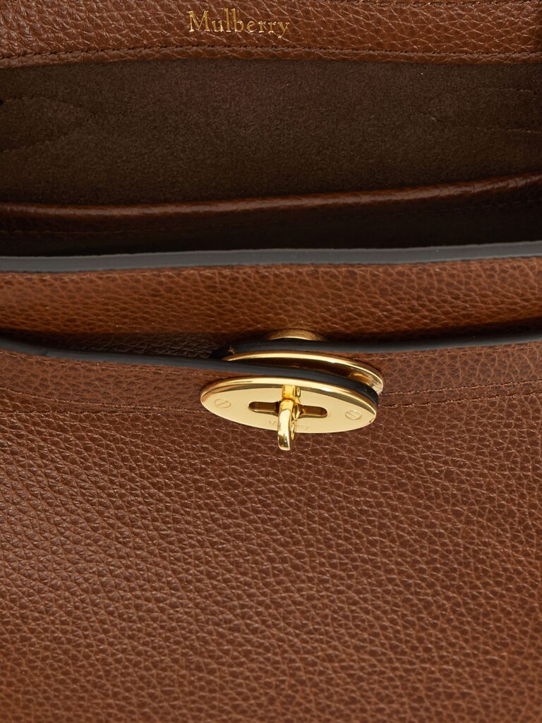 Mulberry кафява кожена чанта през тялото - Image 4