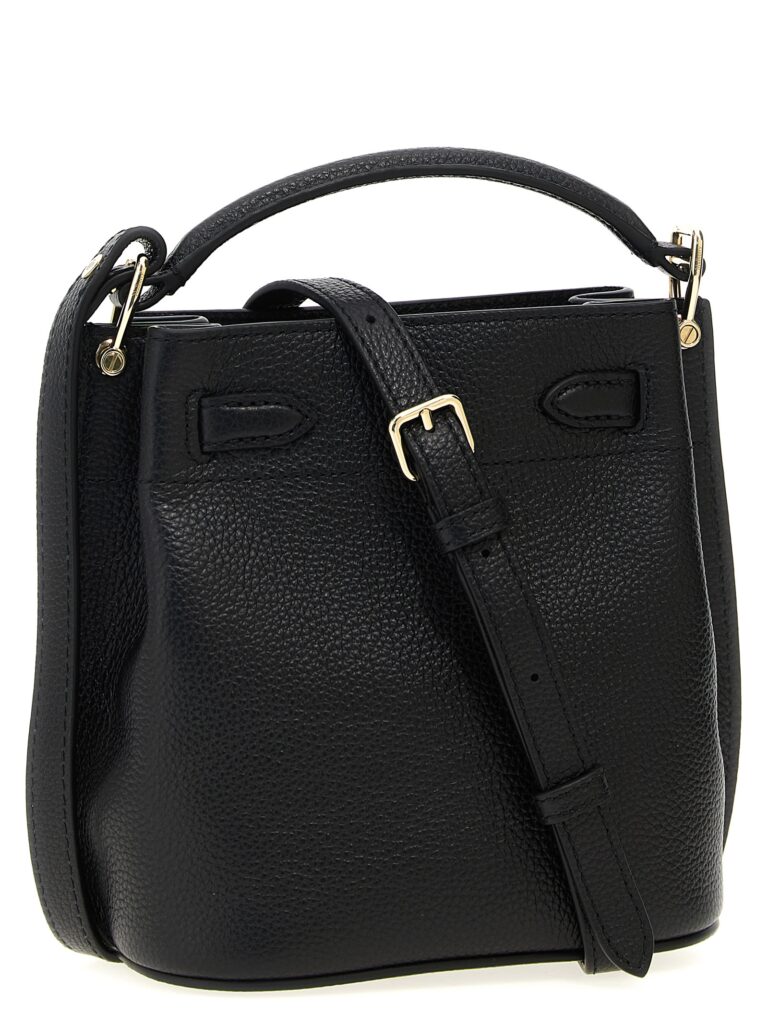 Mulberry черна кожена чанта през тялото - Image 2