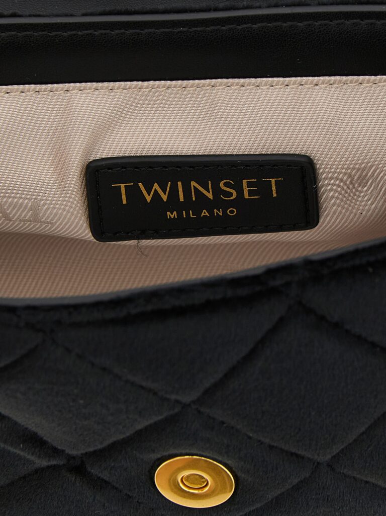 Twinset черна полиестерна чанта през тялото - Image 4