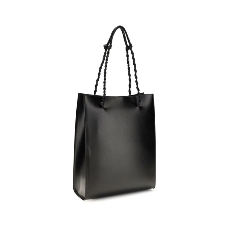 Jil Sander черна кожена чанта за рамо - Image 3