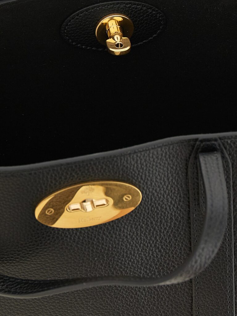 Mulberry черна кожена тоут чанта от телешка кожа - Image 4