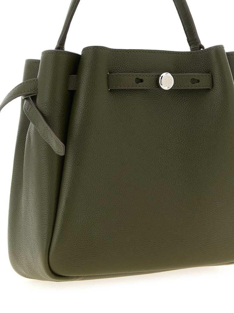 Tory Burch двуцветна кожена чанта през тялото - Image 3