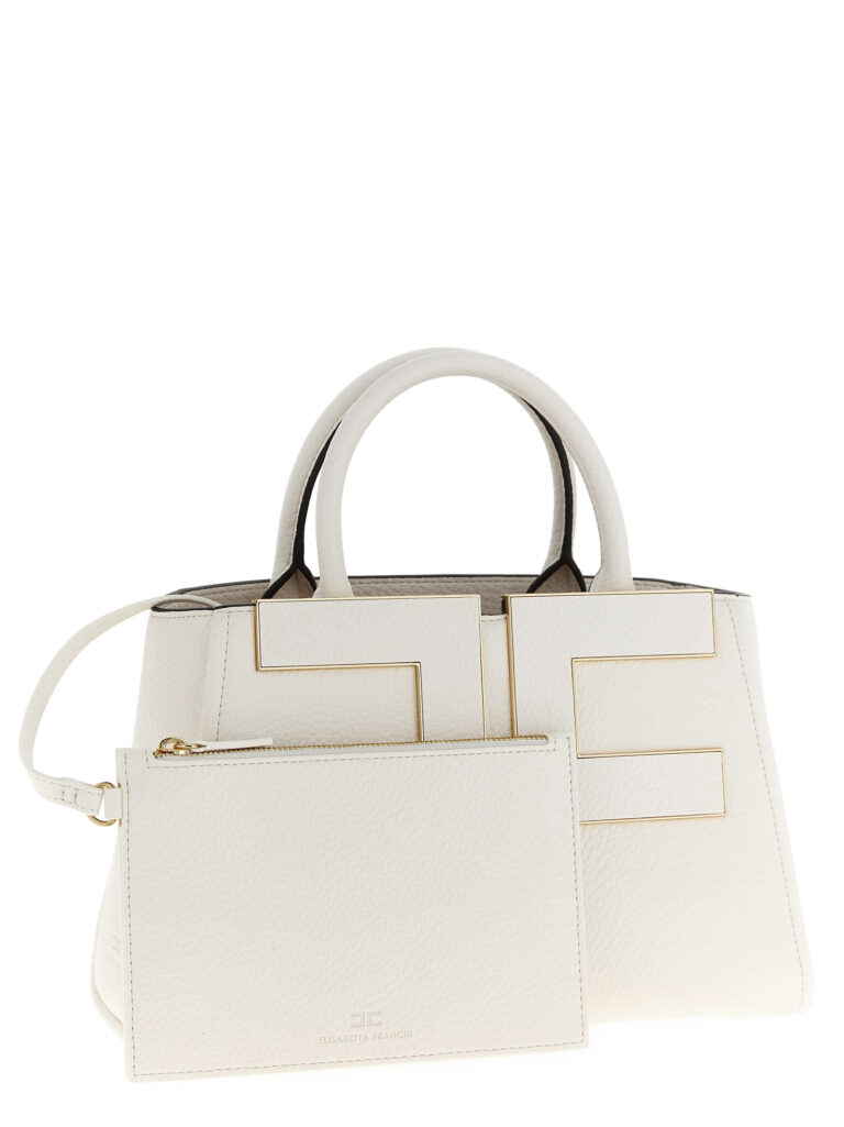 Elisabetta Franchi бяла тоут чанта - Image 3