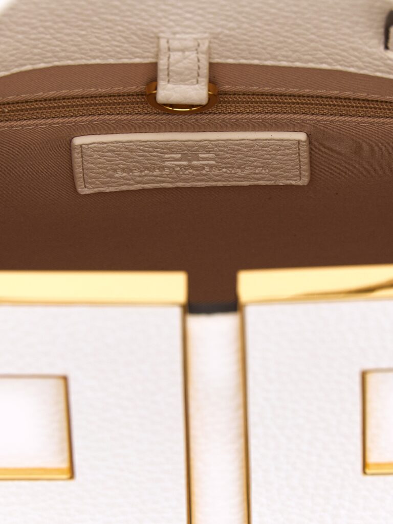 Elisabetta Franchi бяла тоут чанта - Image 4