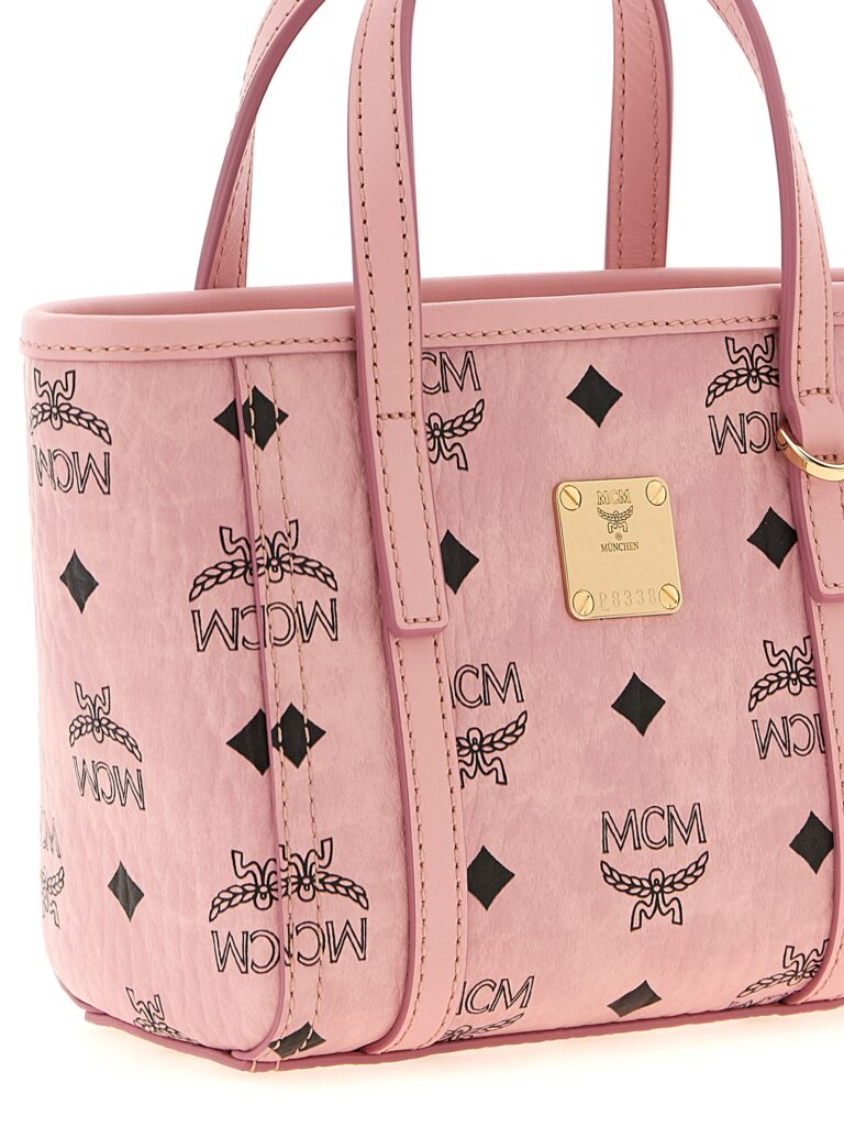 MCM многоцветна полиетиленова тоут чанта - Image 3