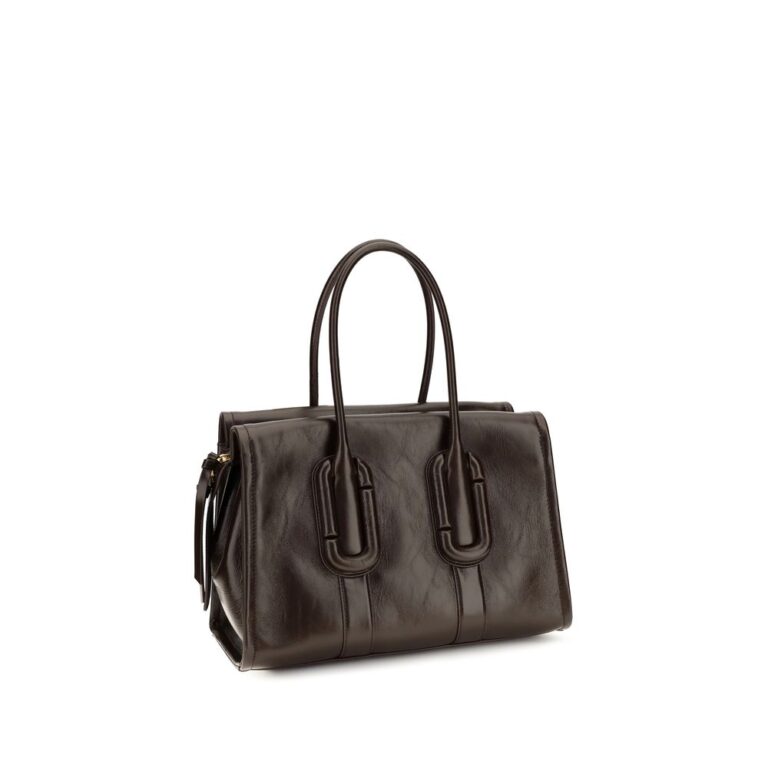 Marc Jacobs кафява кожена дамска чанта Bos Taurus - Image 3
